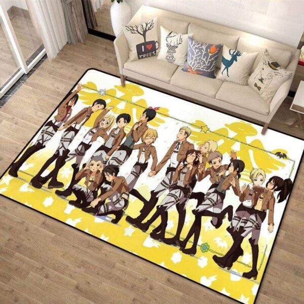 Goodies SNK tapis Attack On Titan décoration chambre