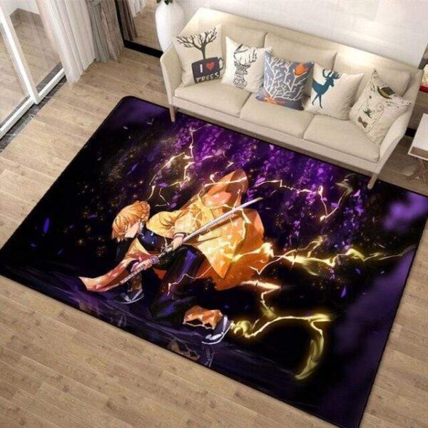 Goodies tapis Demon Slayer Kamado Tanjiro décoration chambre