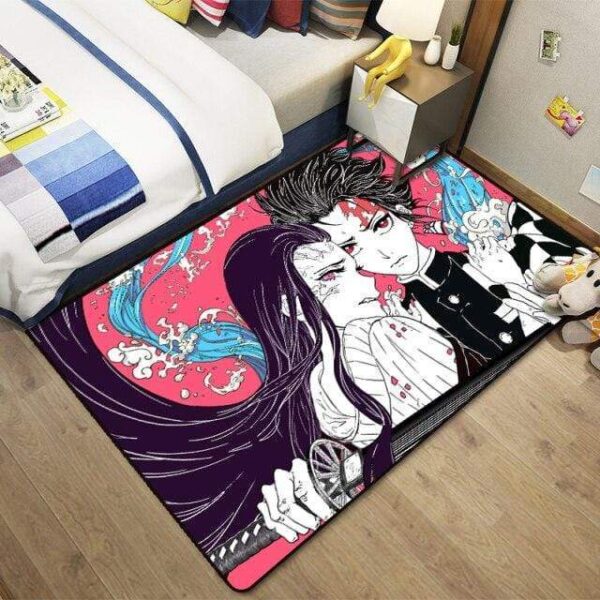 Goodies tapis Demon Slayer Kamado Tanjiro décoration chambre