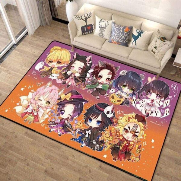 Goodies tapis Demon Slayer Kamado Tanjiro décoration chambre