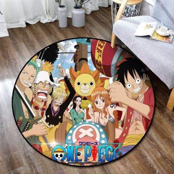 Goodies tapis one piece Chopper Luffy décoration manga