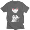 Hunter X Hunter Devil Eye Kurapika t-shirt manches courtes 100% coton décontracté mode cosplay
