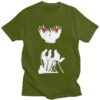 Hunter X Hunter Devil Eye Kurapika t-shirt manches courtes 100% coton décontracté mode cosplay