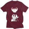 Hunter X Hunter Devil Eye Kurapika t-shirt manches courtes 100% coton décontracté mode cosplay