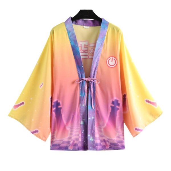 Jigoku Shoujo Neko Atsume card Captor Sakura anges de la mort pas de jeu pas de vie garder une momie Cospplay Haori Cape