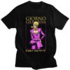 Jojo Bizarre Adventure t-shirt manches courtes 100% coton décontracté mode cosplay JOJO's