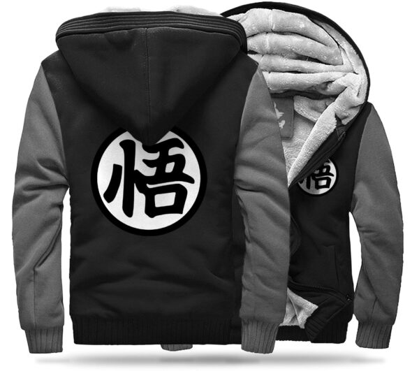 kanjinoiretgris Veste Dragon Ball Super