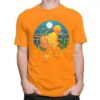Kimetsu No Yaiba T Shirt Zenitsu t-shirt manches courtes 100% coton décontracté mode cosplay demon slayer