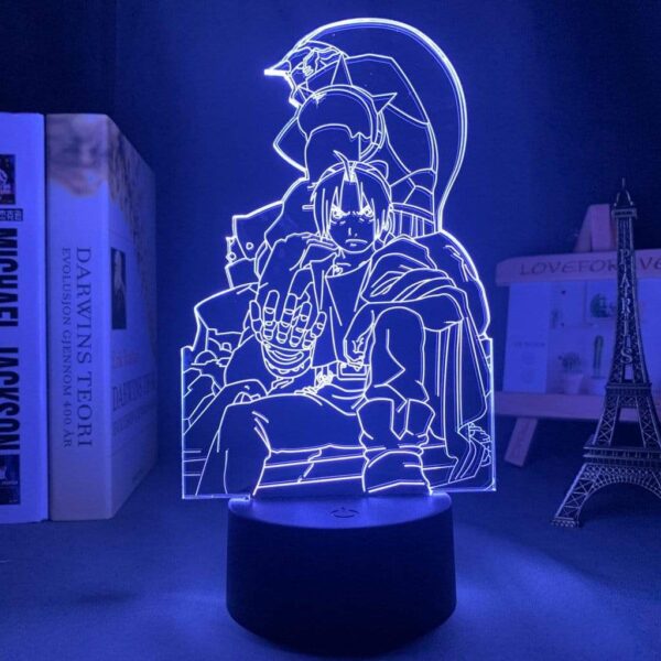 Lampe Fullmetal Alchemist Edward Elric lampe led 3D cadeau décor