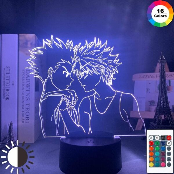 Lampe Hunter X Hunter Led Night Light Anime Lamp Gon Freecss for Bedroom Decor lampe led 3D