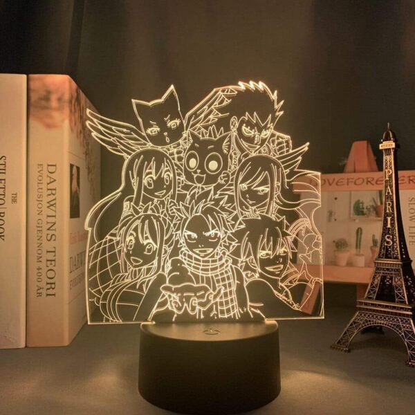 Lampe Manga Fairy Tail goodies animé lampe led