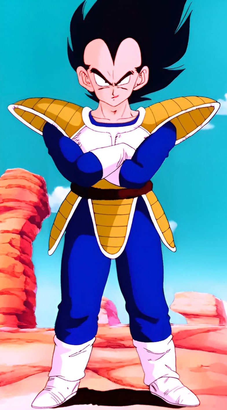Figurine LED Vegeta Double Kikoha Dragon Ball Z
