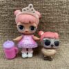 Lot poupée LOL Surprise center stage Babe et Stage Owl Pet