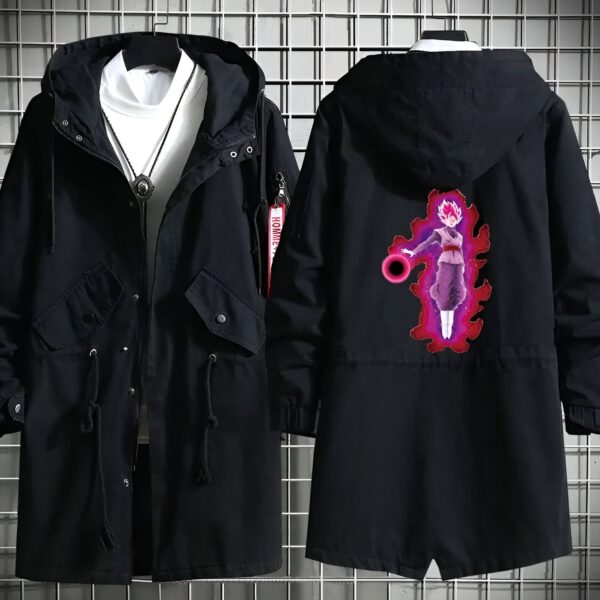 Manteau Dragon Ball Goku Black Super Saiyan Rosé