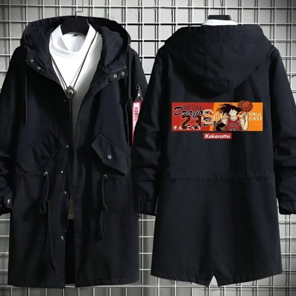 Manteau Dragon Ball Z Goku Basketteur Dynamique