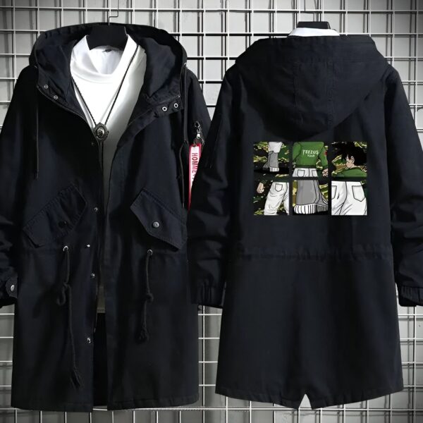 Manteau Dragon Ball Z Kanji Daimao Emblématique Discret