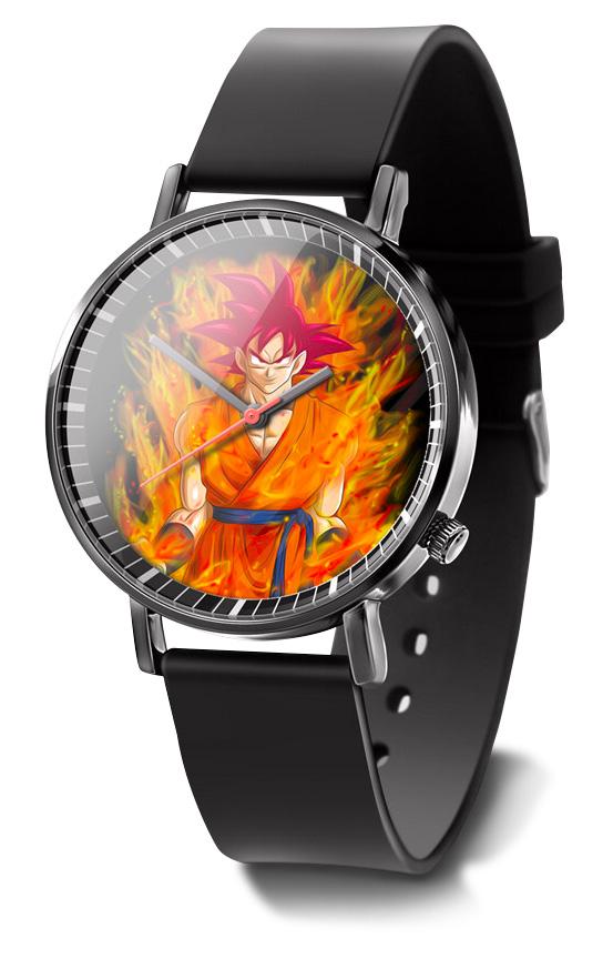 montre-dbs-goku-god Montre Dragon Ball Super</br> Goku God