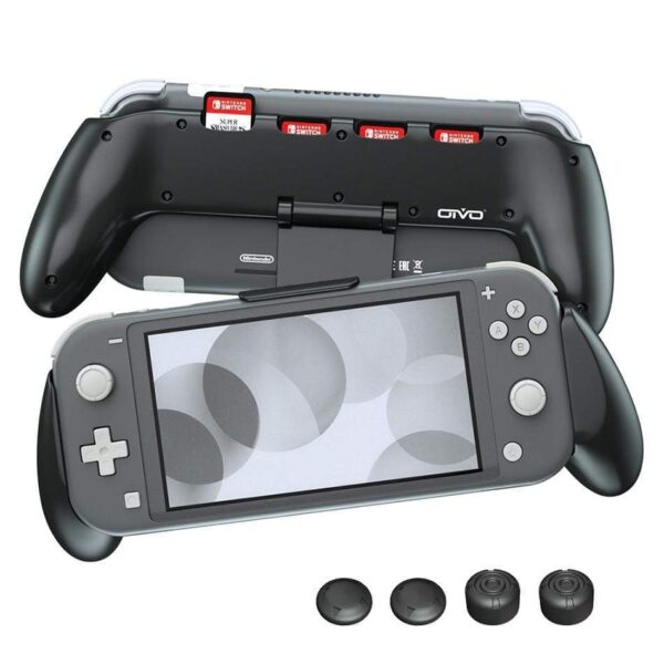 Nintendo Switch Lite poignée support de support contrôleur asymétrique roue stockage carte pour Nintendo Switch Lite