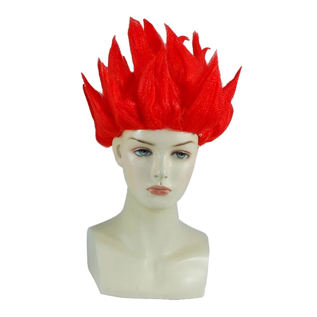 Perruque Saiyan Dragon Ball Z Cosplay Cheveux DBZ