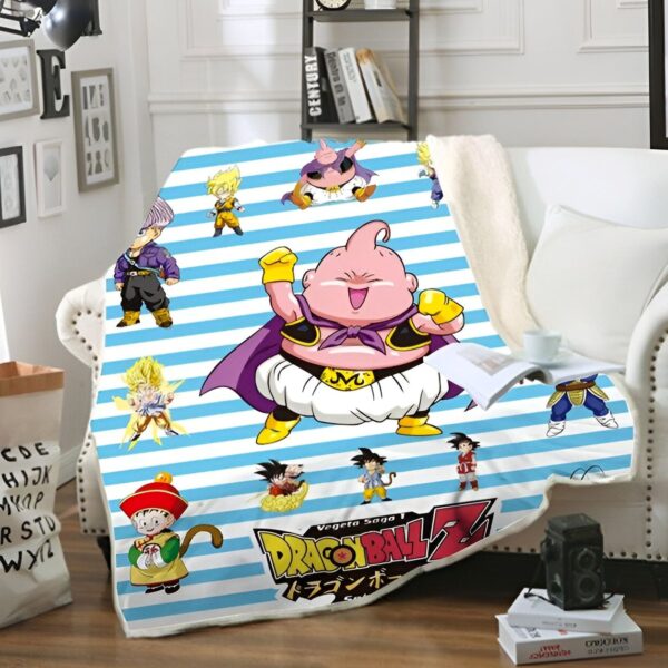 Plaid Dragon Ball Z Saga Buu Majin Buu Gotenks