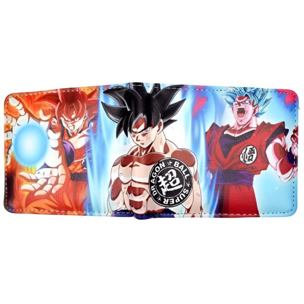 Portefeuille Dragon Ball Formes Saiyan Goku