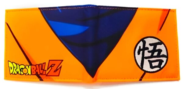 Portefeuille Dragon Ball Z Kanji Go Brodé