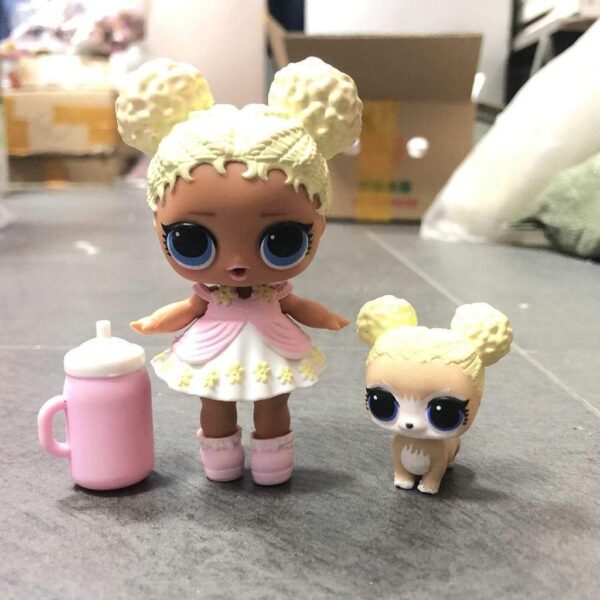 Poupee FLOWER CHILD & Flower Doodle Pet Confetti Pop Series 3