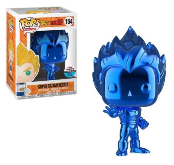 Funko Pop Dragon Ball </br> Vegeta Chromé