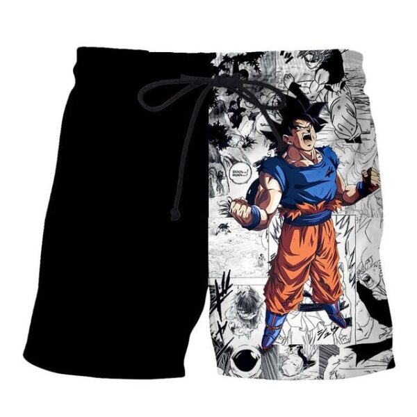 Short de Bain Dragon Ball<br /> Rage Saiyan