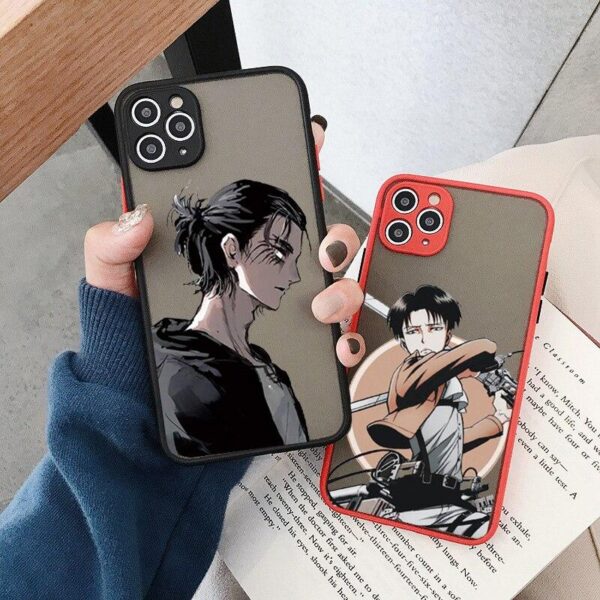 Coque téléphone SNK  Attack On Titan Hard iPhone 12 11 Pro XS MAX 8 7 6s Plus X SE20 XR