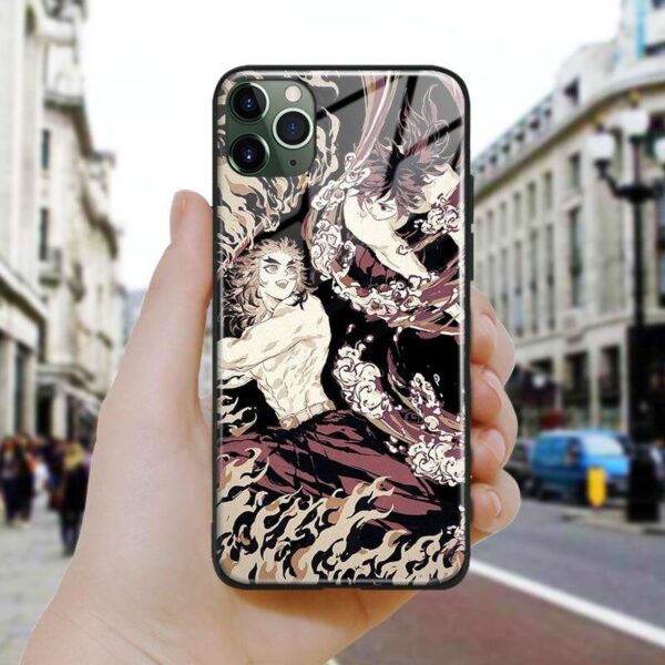 product-image-1804755804 Coque téléphone Rengoku Demon Slayer iPhone SE 6 6s 7 8 Plus X XR XS 11 12 Mini Pro Max