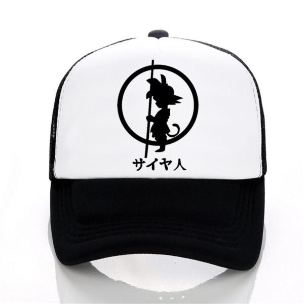 Brand Dragon Ball z goku Baseball cap Men Fashion Men's Casual summer Mesh cap Letter print cartoon trucker cap