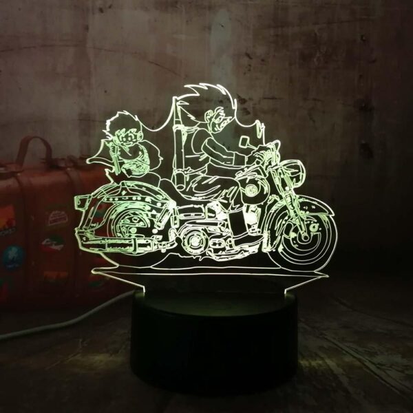 Lampe LED 3D Dragon Ball</br> Goku & Gohan Petit