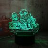 Lampe LED 3D Dragon Ball</br> Goku & Gohan Petit