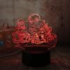 Lampe LED 3D Dragon Ball</br> Goku & Gohan Petit