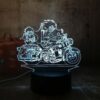 Lampe LED 3D Dragon Ball</br> Goku & Gohan Petit