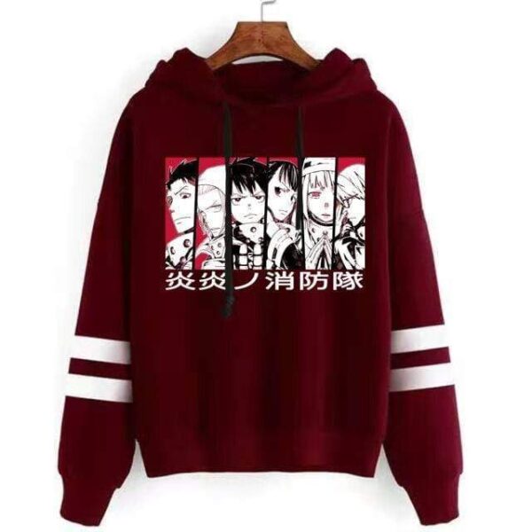 Pull Fire Force Hoodies sweatshirt manga