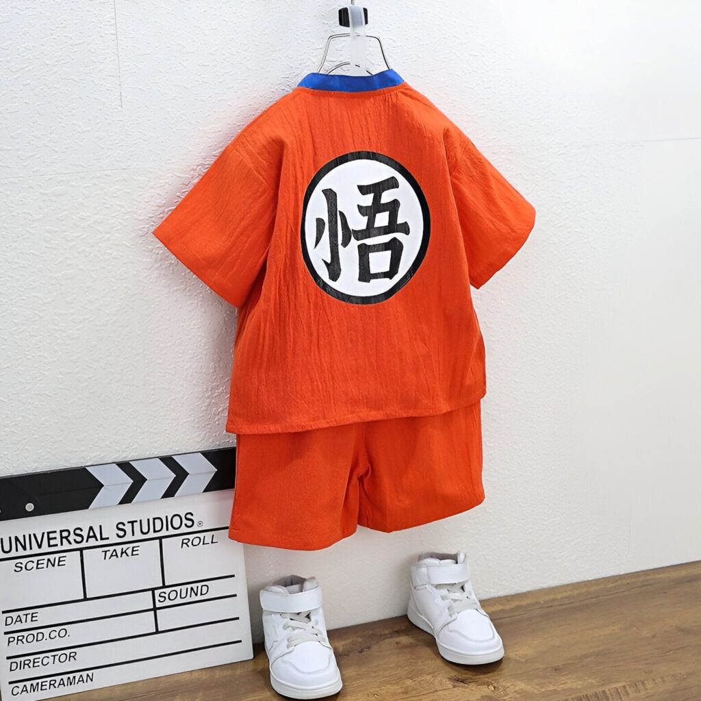Pyjama Dragon Ball Enfant Goku Orange