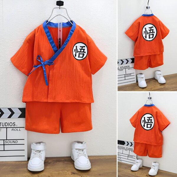 Pyjama Dragon Ball Enfant Goku Orange