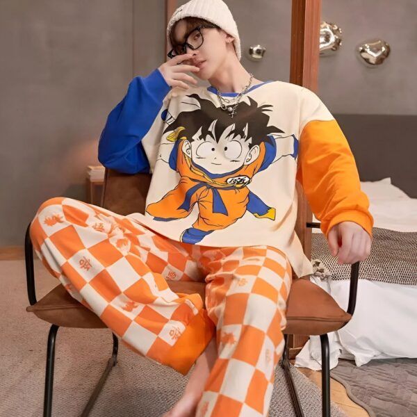 Pyjama Dragon Ball Son Gohan Guerrier Doux Adulte