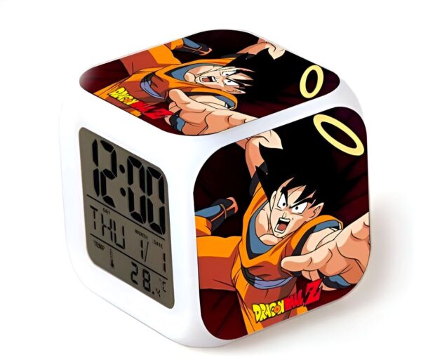 Réveil Digital Cube Dragon Ball Z Goku Paradis DBZ