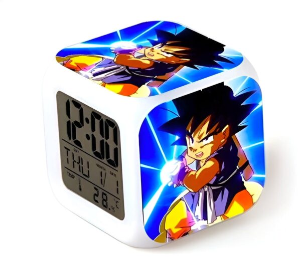 Réveil Digital Dragon Ball Goku Lance Kaméhaméha