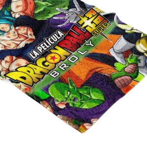 Serviette Dragon Ball Super Film Broly Goku Vegeta