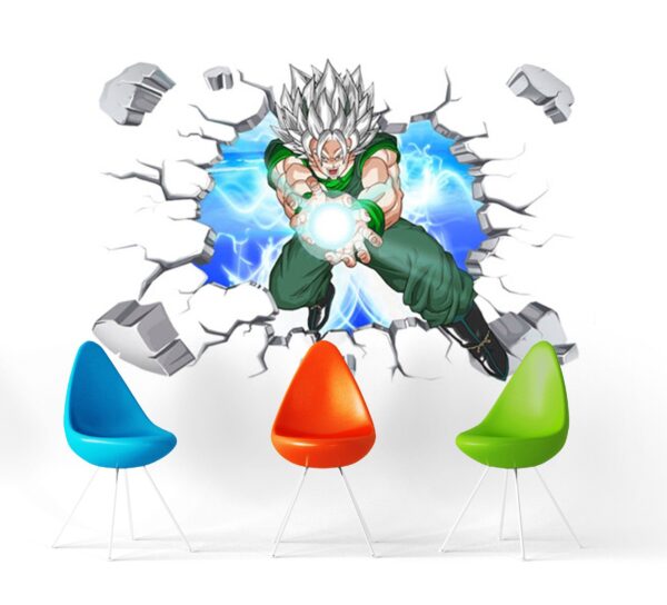 Sticker Mural Dragon Ball</br> Goku Remastérisé
