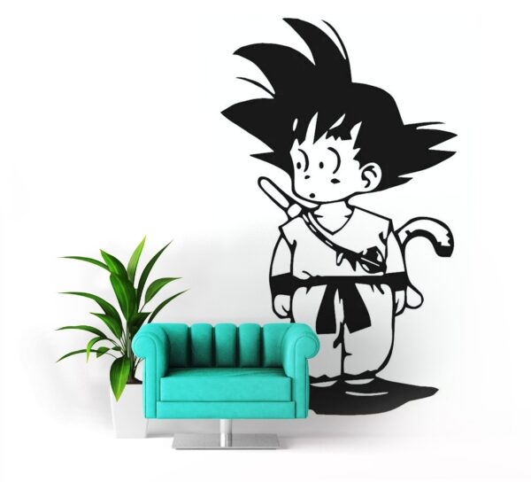 Sticker Mural Goku Petit