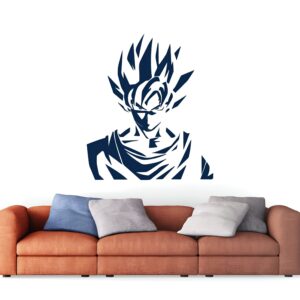 Sticker Mural Dragon Ball Goku Guerrier Saiyan Force