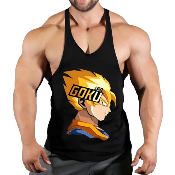 Stringer Goku Super Saiyan Cheveux Doré Anime Dragon Ball