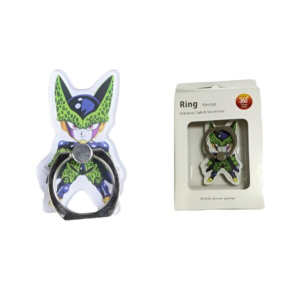 Anneau Téléphone Dragon Ball Z Cell PVC Adhésif