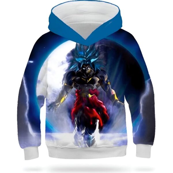 Sweat Enfant Broly Super Saiyan Blue Dragon Ball
