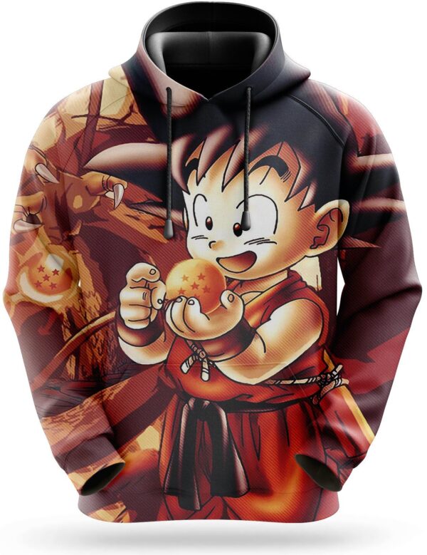 sweat-dragon-ball-z-orange Sweat Dbz Orange